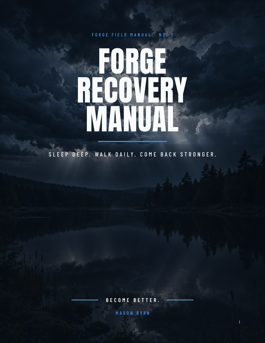 The Forge Recovery Manual cover